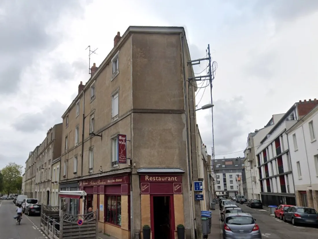 L'immeuble en feu rue Bergère