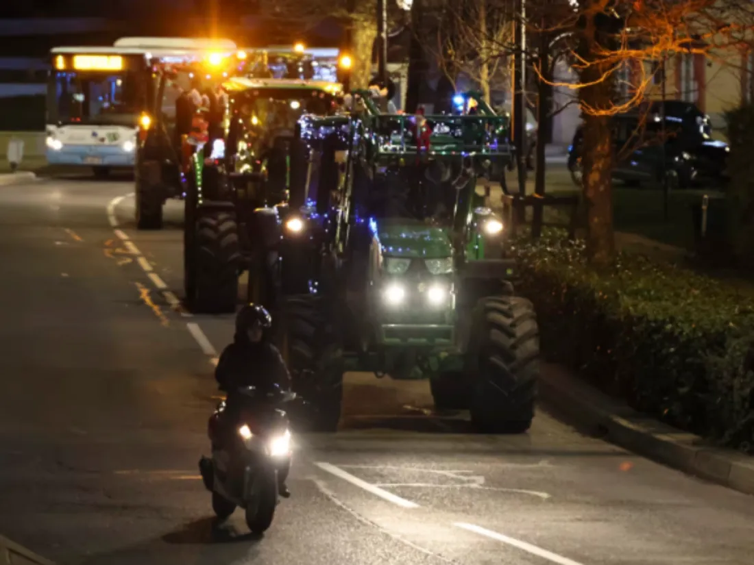 Des tracteurs