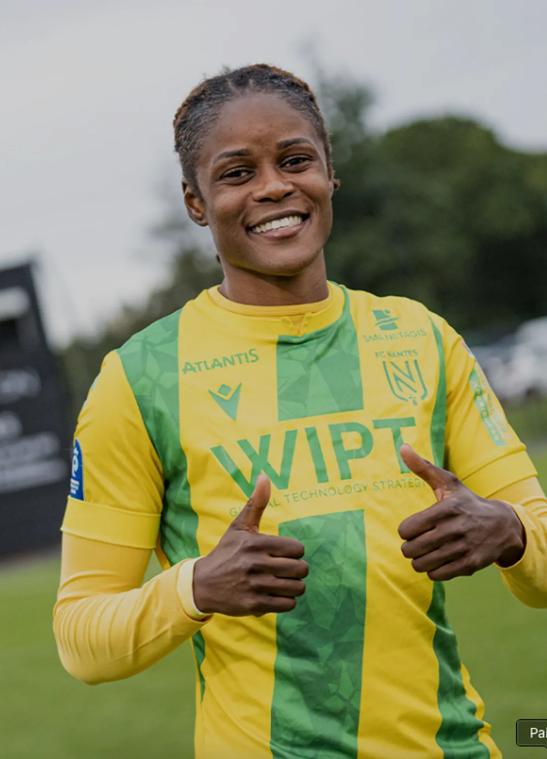 Kelly Gago, première joueuse du FC Nantes sélectionnée en équipe de France