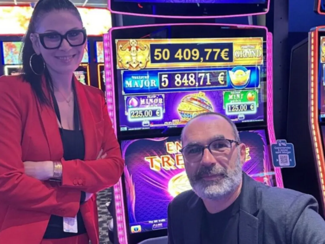 Un jackpot de plus de 50 000 euros gagné dans ce casino de Loire-Atlantique