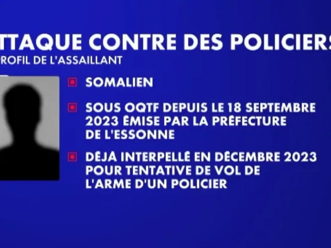 Un individu sous OQTF d’origine soudanaise s’en est pris à trois policiers