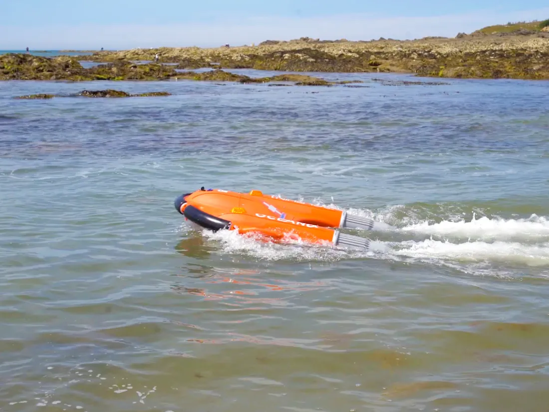 Un drone aquatique 