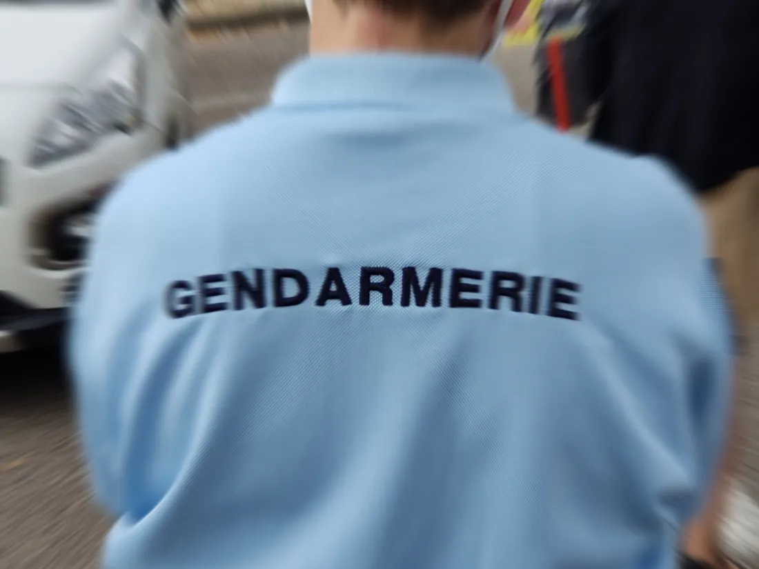 Un gendarme, illustration