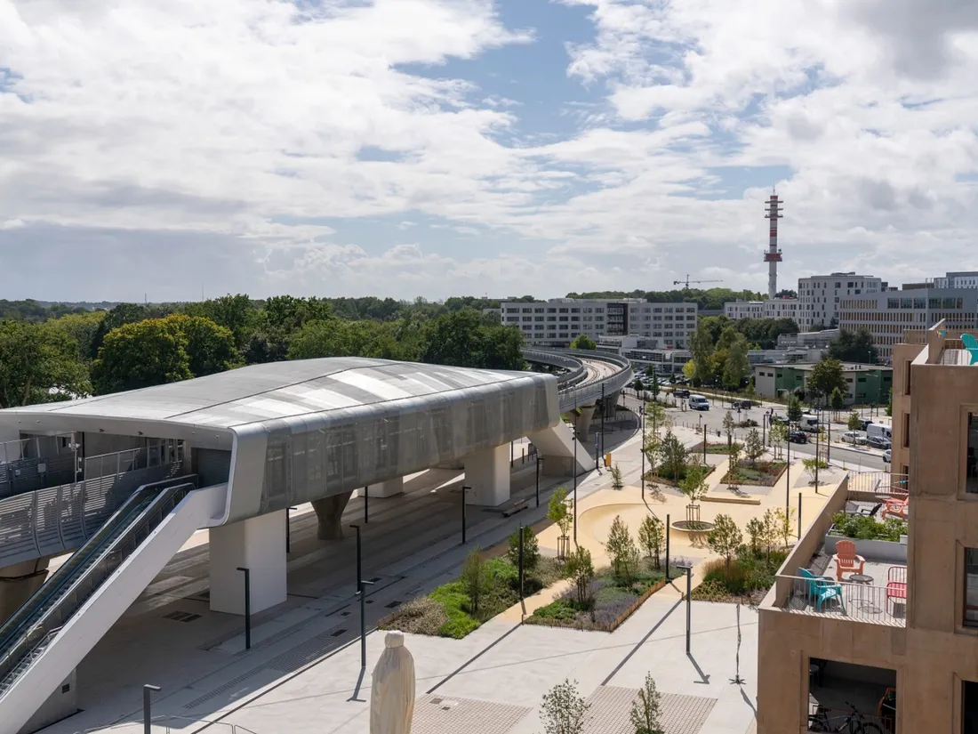 La station de métro et le quartier ViaSilva