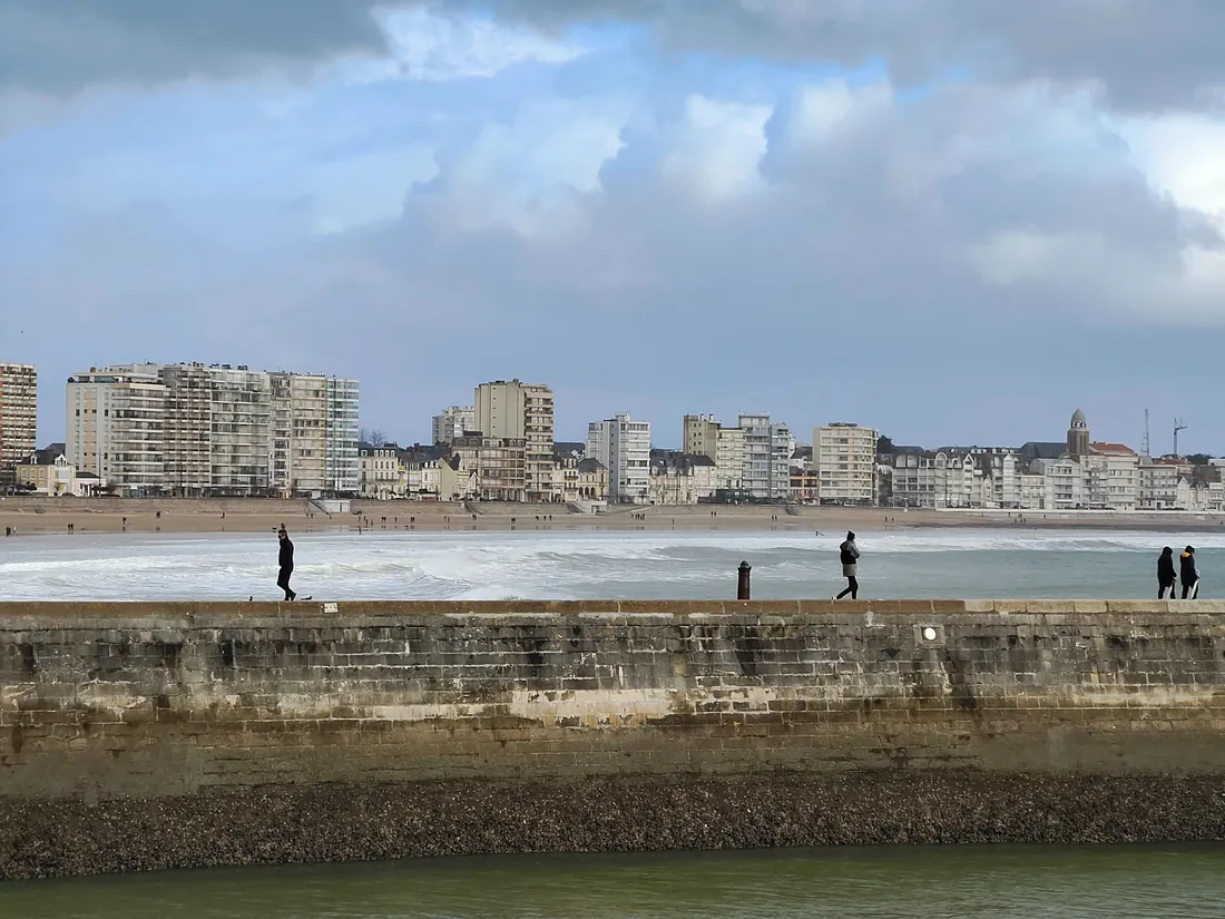 Le front de mer aux Sables d'Olonne, archives
