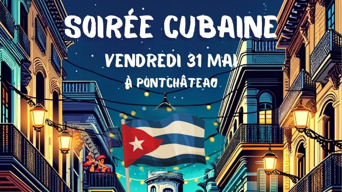 Soirée Cubaine à Pontchâteau le 31 mai 2024