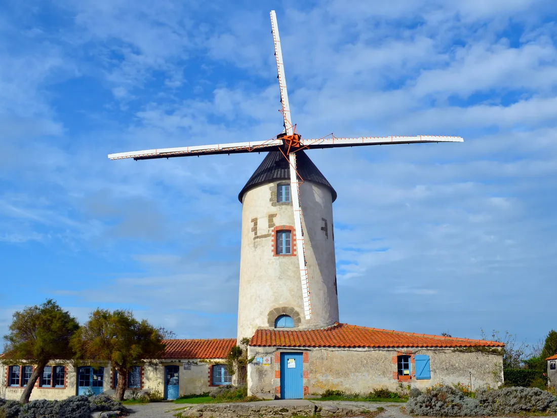 Le moulin de Rairé, à Sallertaine