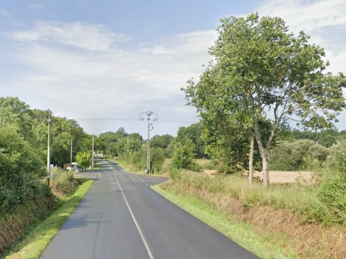 La route de St-Lyphard à Guérande