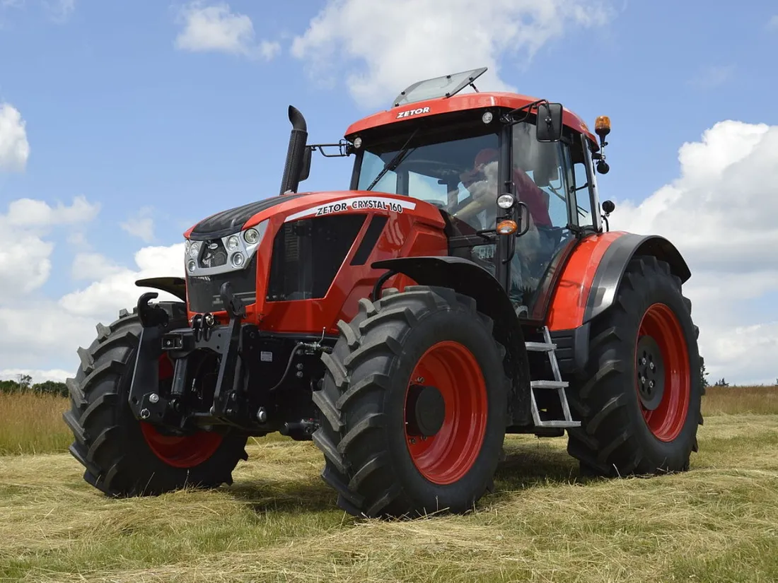 Un tracteur (image d'illustration)