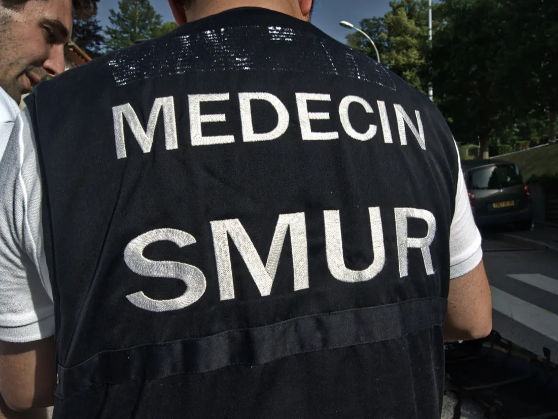 Un médecin du SMUR, illustration