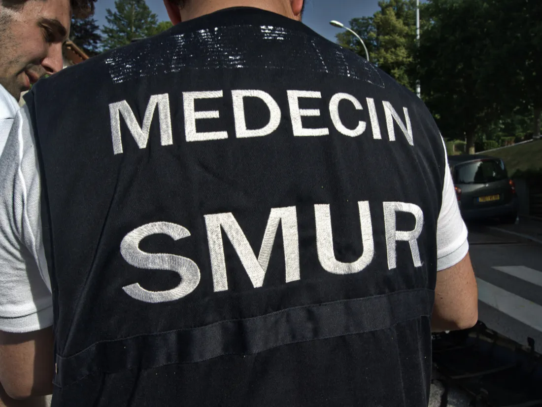 Un médecin du SMUR, illustration