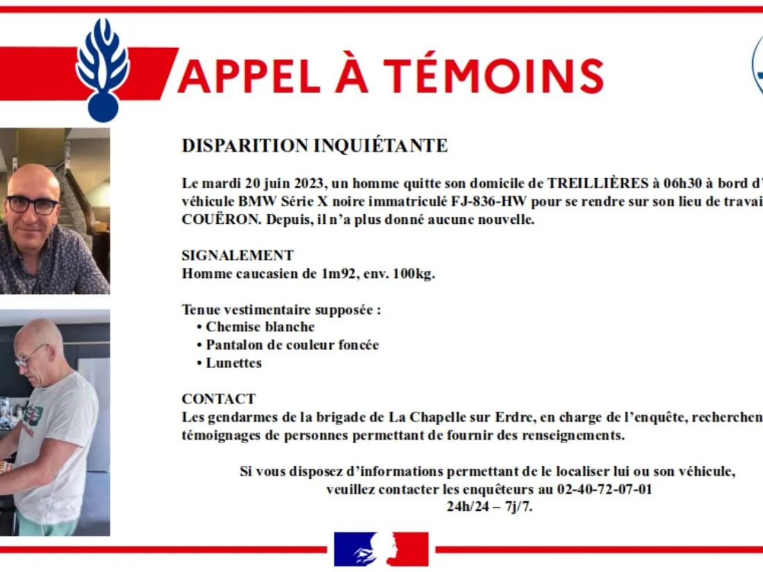 Appel à témoins