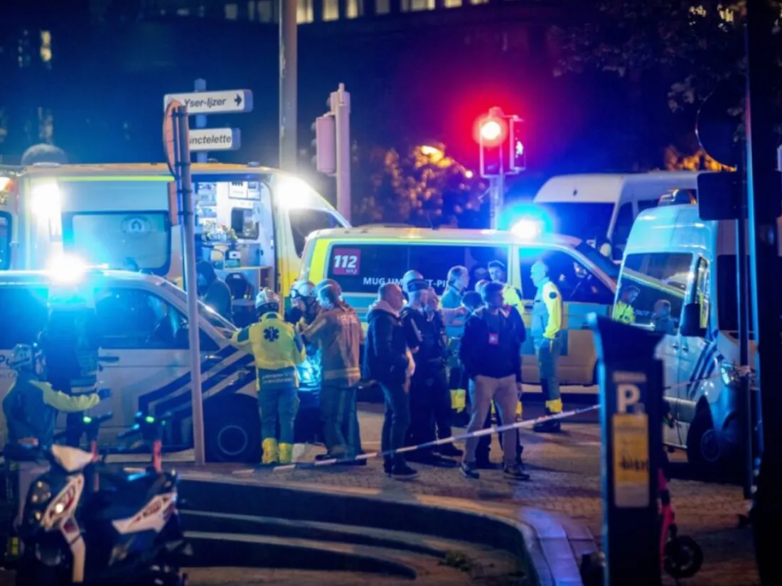 Deux personnes tuées dans le centre de Bruxelles ce lundi 16 octobre 2023. 