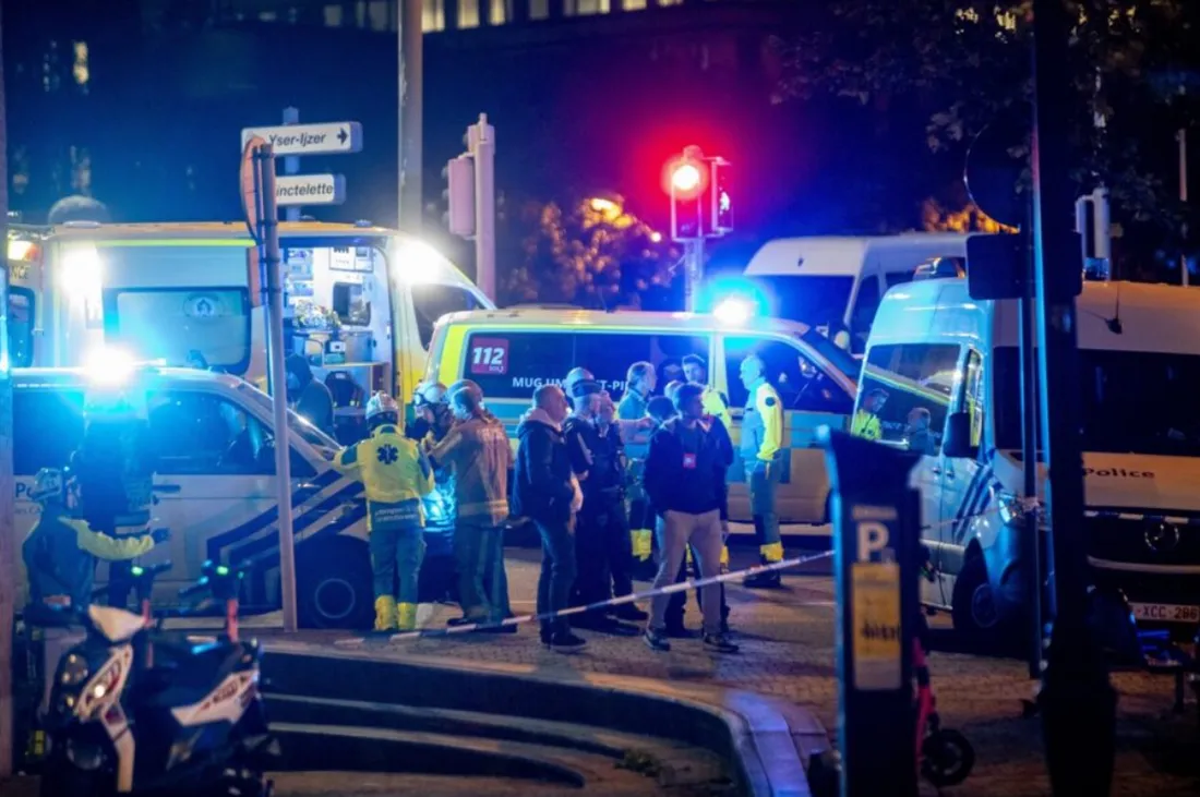 Deux personnes tuées dans le centre de Bruxelles ce lundi 16 octobre 2023. 