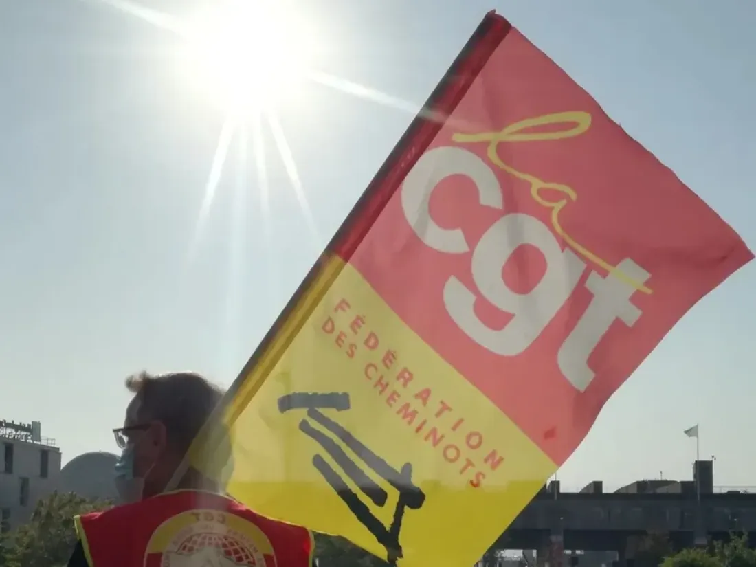 La CGT en manif, illustration