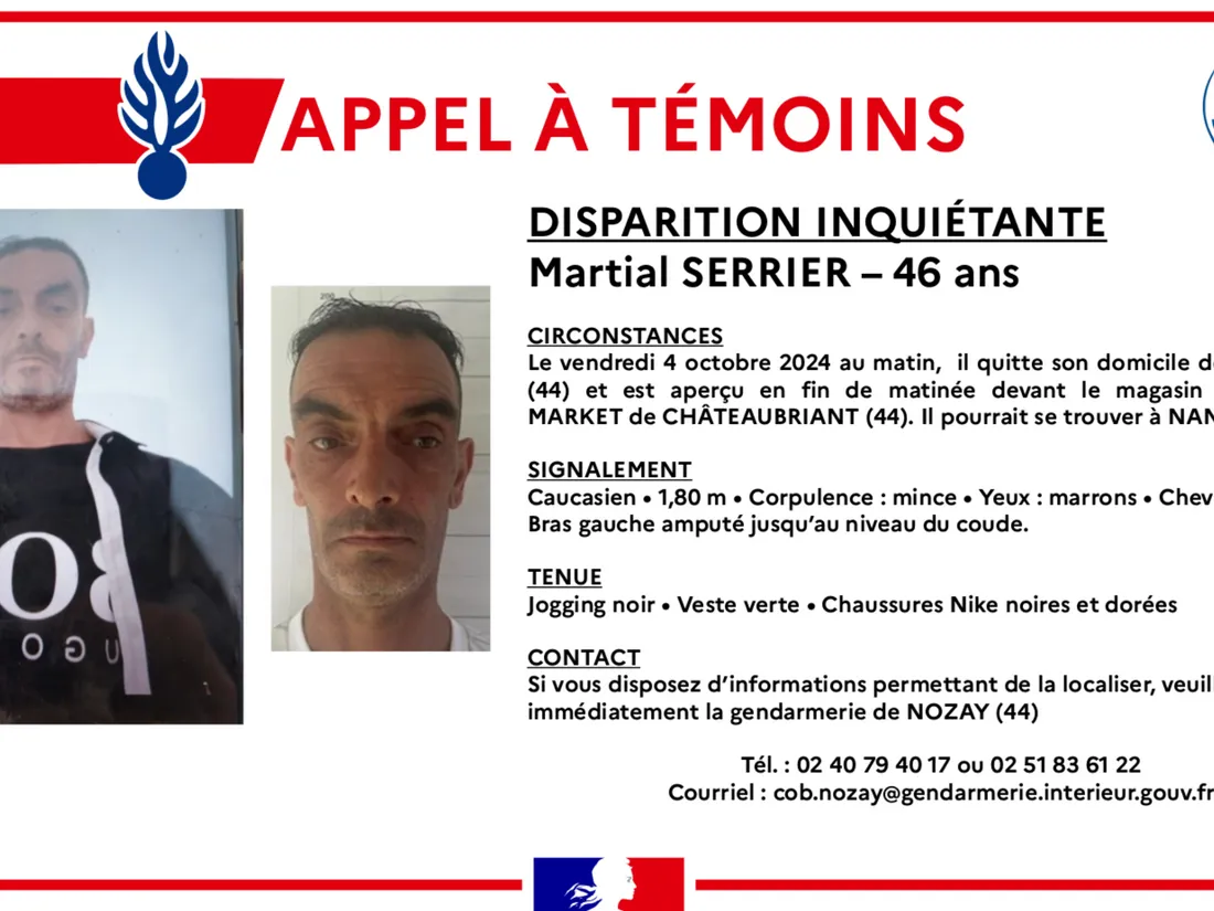 Appel à témoins à Lusanger