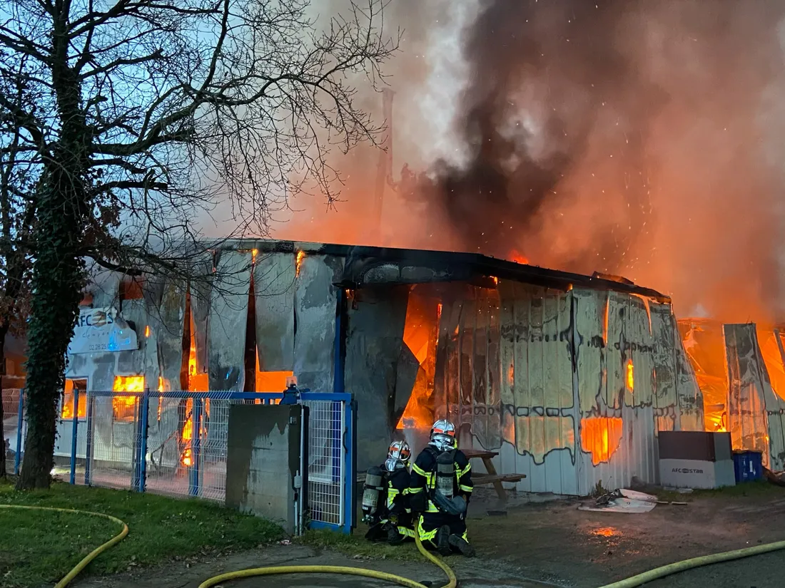 Incendie entreprise