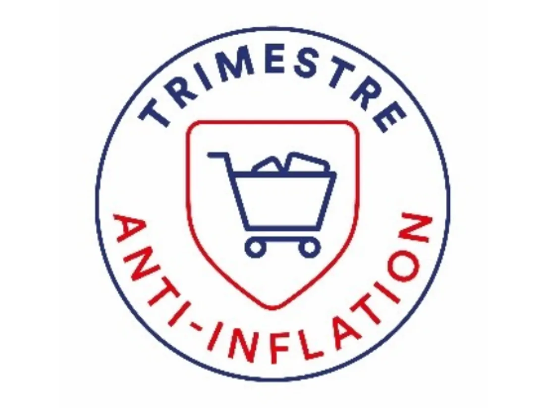 Logo des produits "Trimestre anti-inflation"