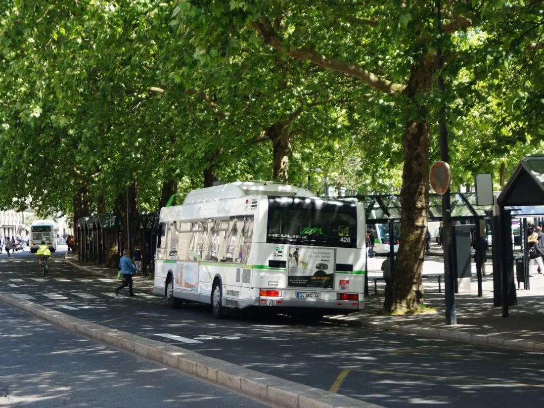 Un bus à Nantes