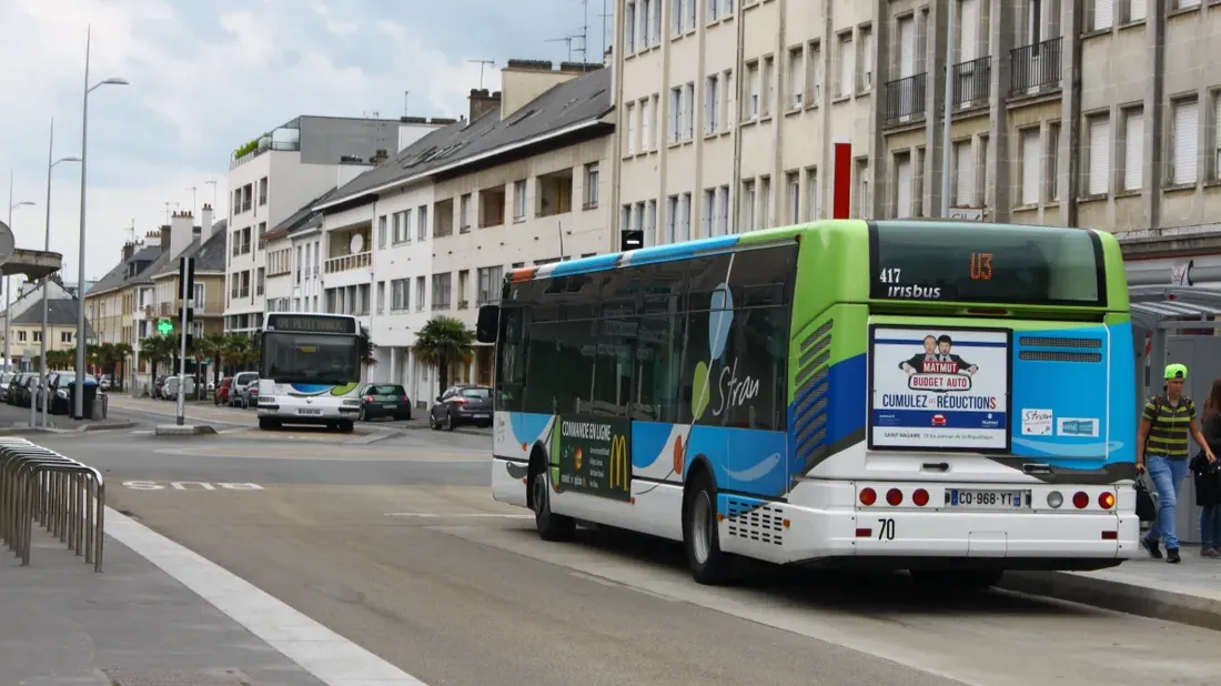 Bus de la Stran à Saint-Nazaire