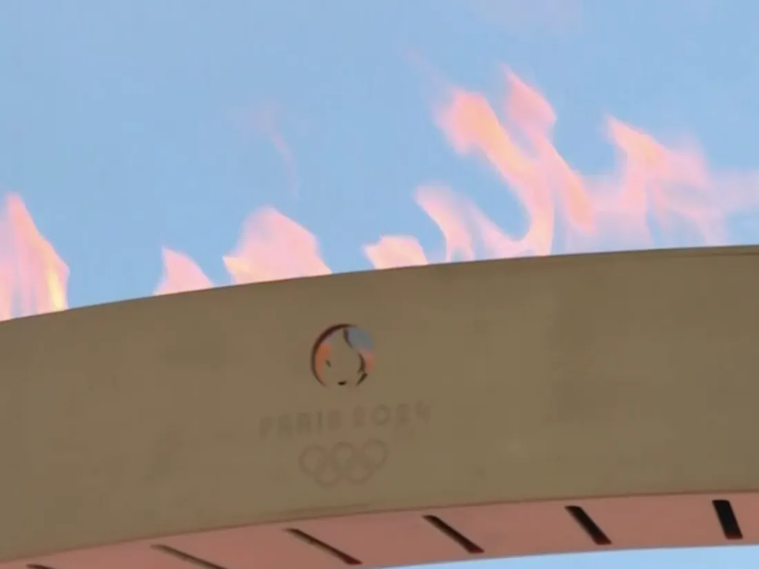 Le chaudron olympique à Marseille (image d'illustration)
