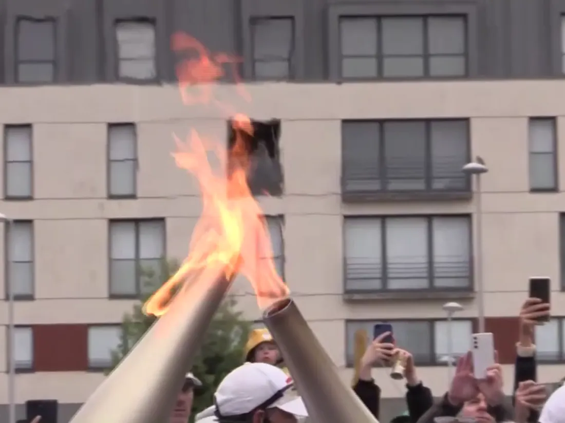 La flamme olympique (image d'illustration)