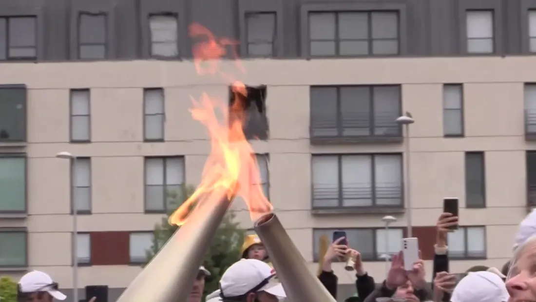 La flamme olympique (image d'illustration)