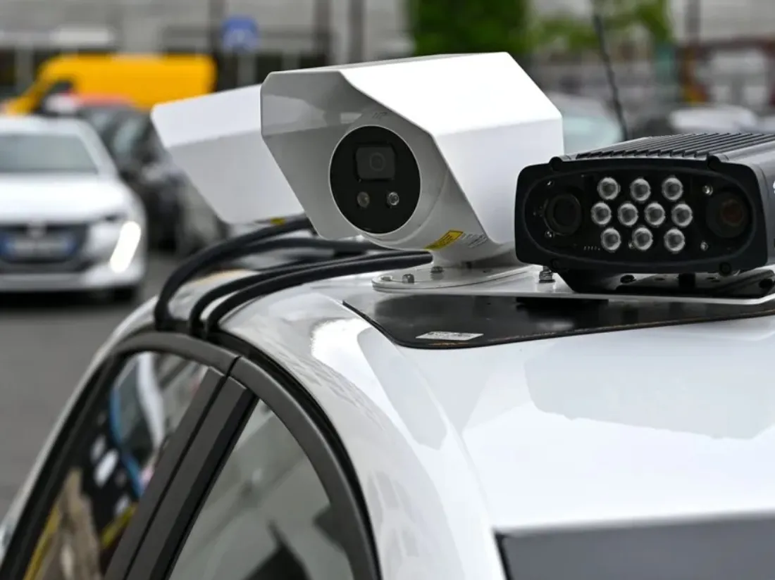 Voiture radar sur Nantes