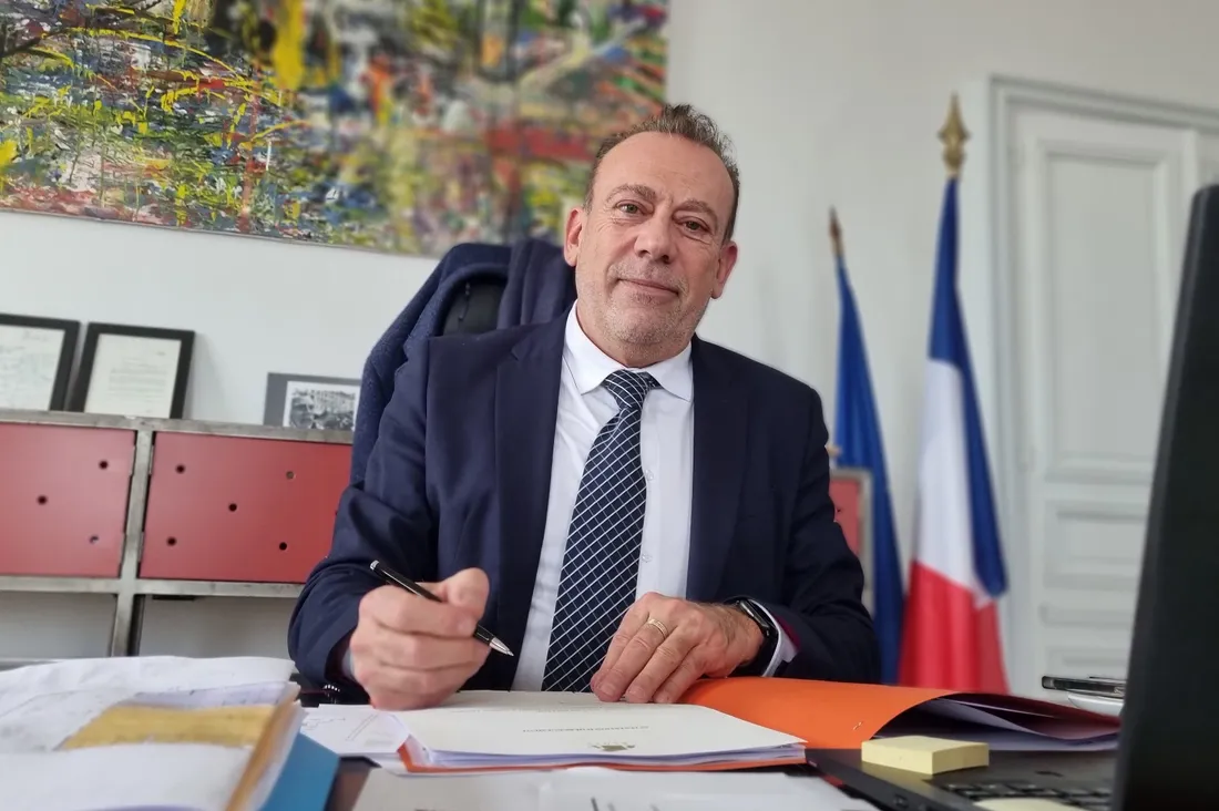 Marc Gricourt qui n'exclut pas de solliciter un quatrième mandat de maire de Blois en 2026...