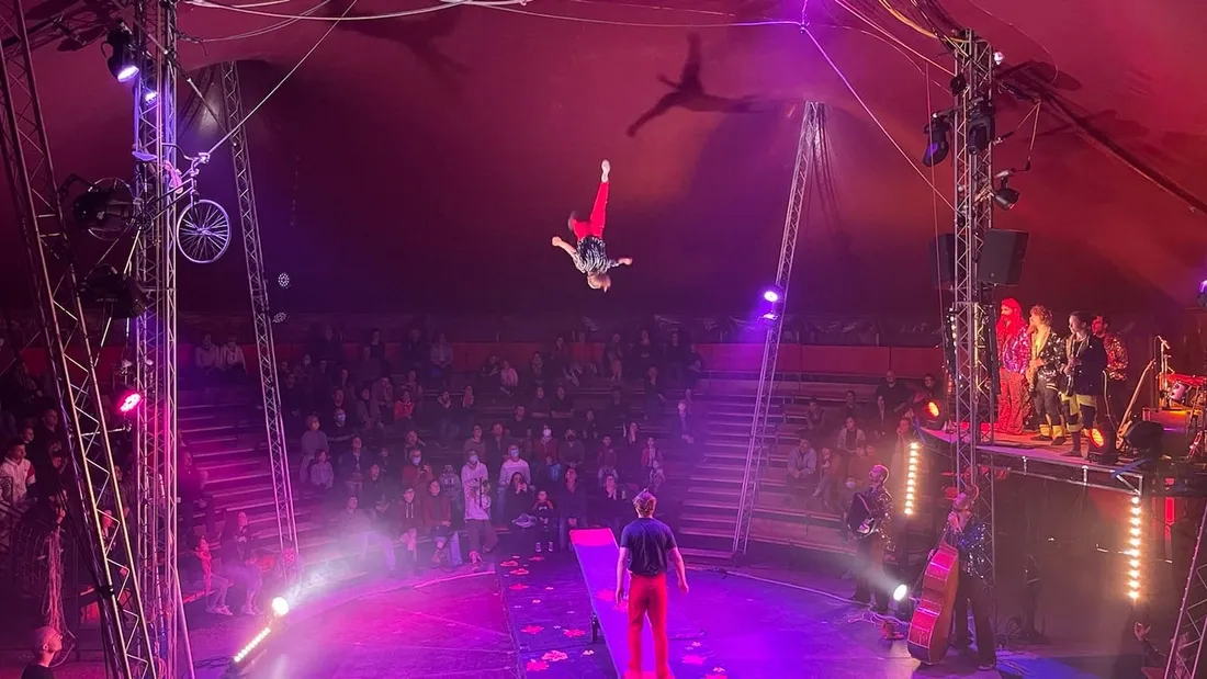 Le cirque Circus I love you a installé son chapiteau au Grand-Quevilly 