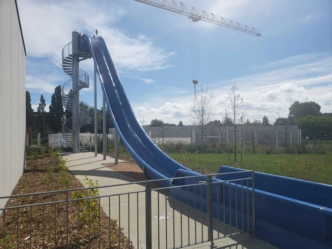 Un toboggan d'Aqua Diva