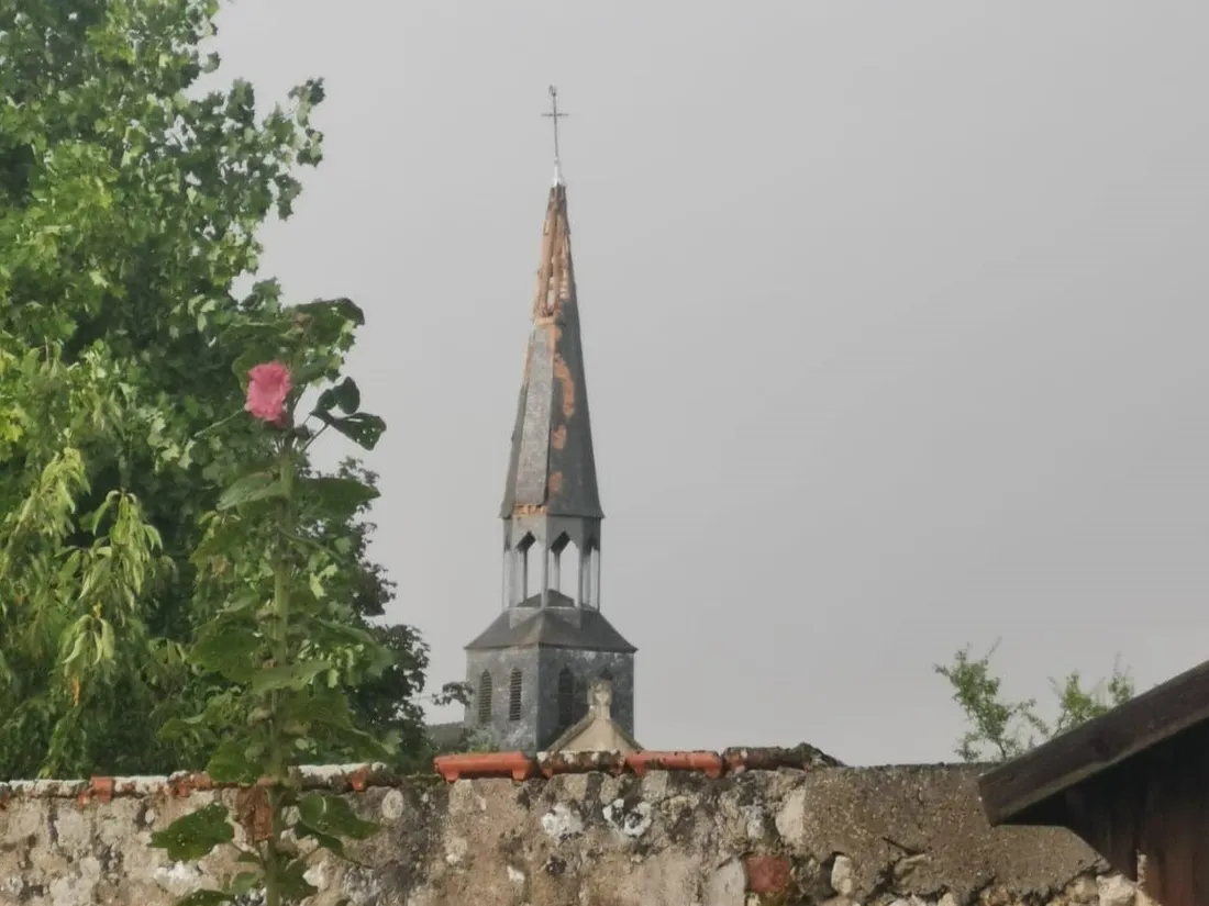 Dans le Loir-et-Cher, la foudre est tombée sur l'église de Monteaux