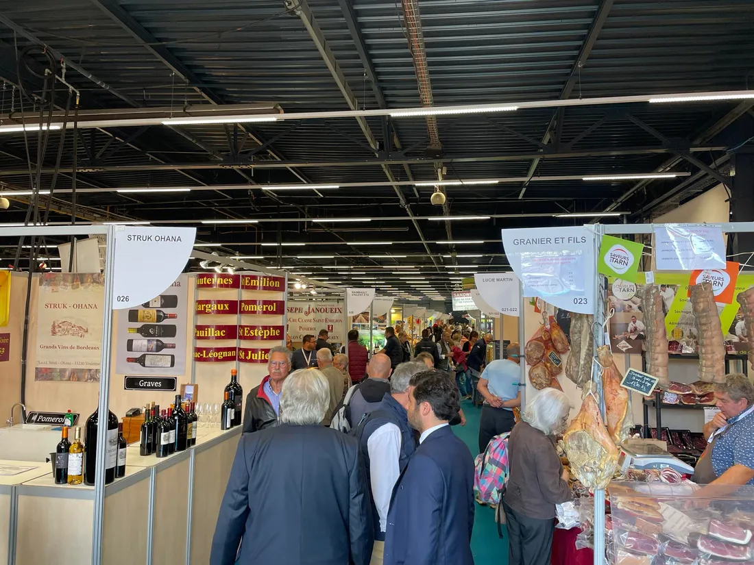 Environ 70 exposants participent pour la première fois à la Foire du Mans cette année.