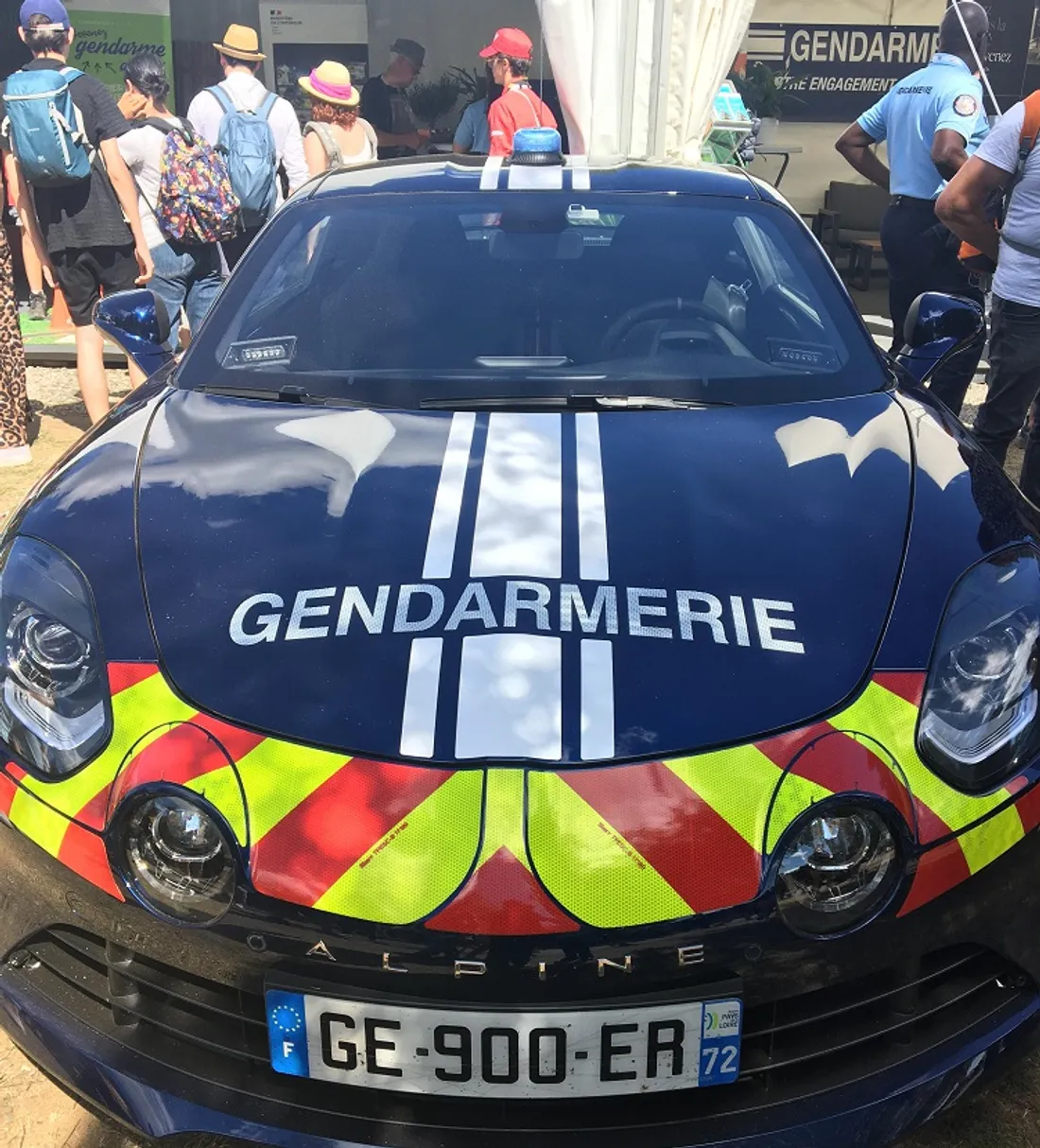 L'Alpine des gendarmes de la Sarthe
