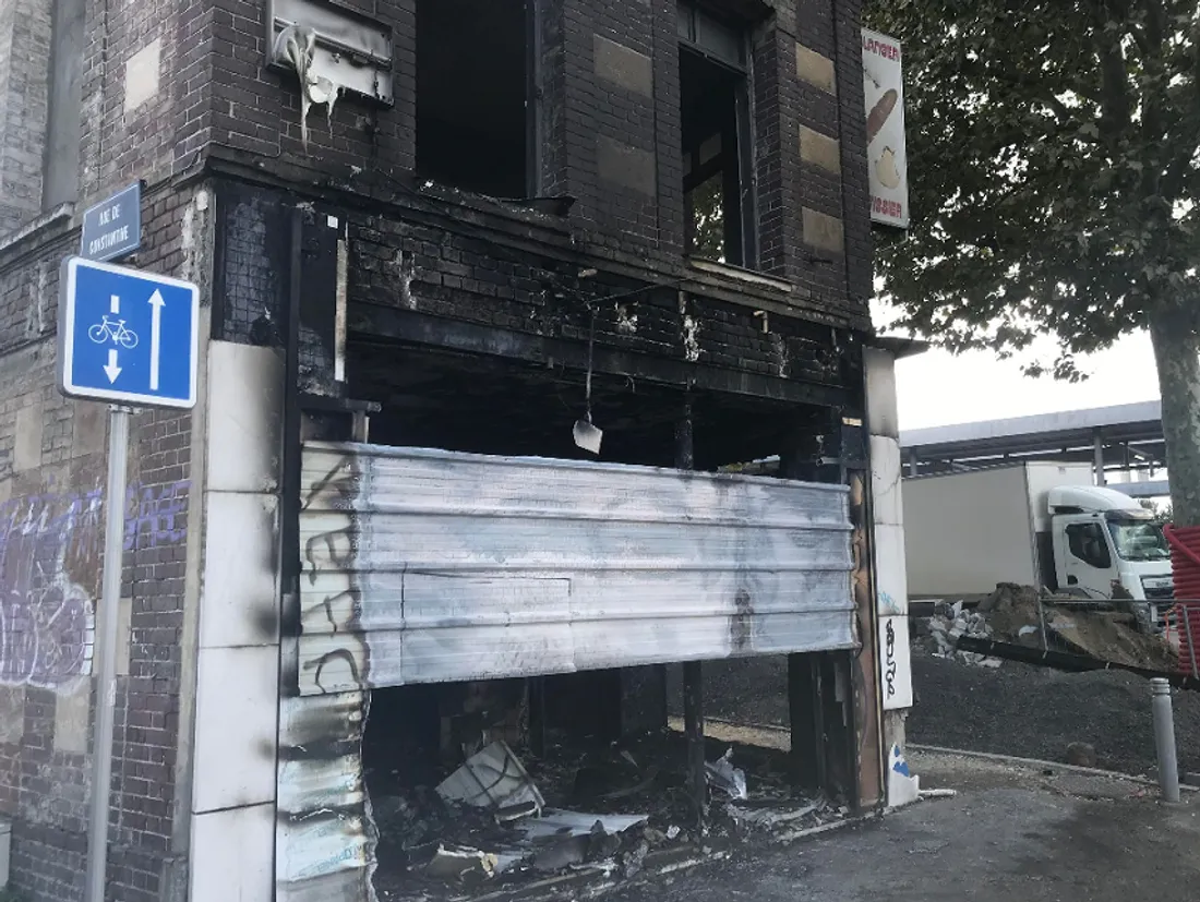 Incendie dans une boulangerie à Rouen