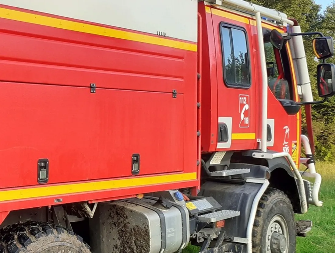 Intervention des pompiers dans le Calvados