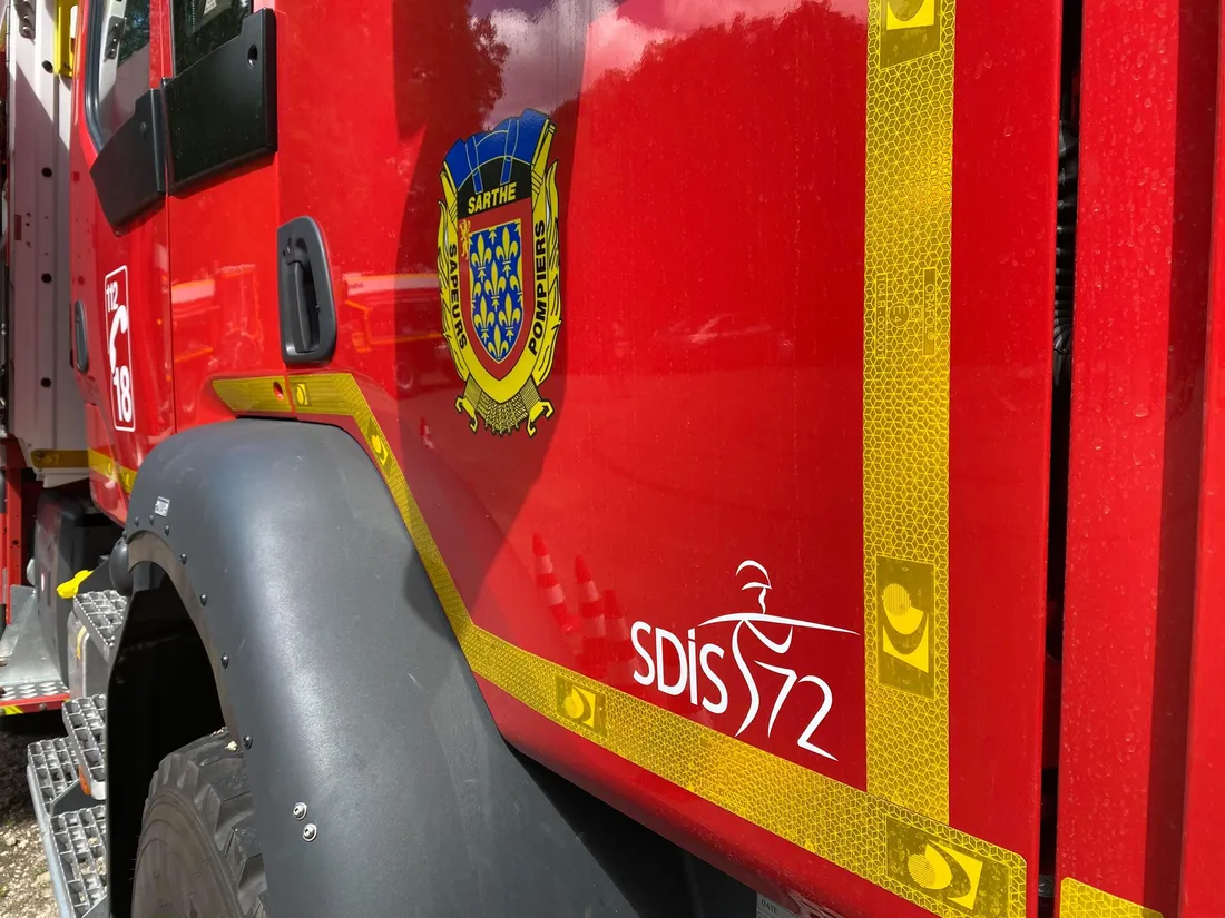 Intervention des pompiers à Bernay-en-Champagne