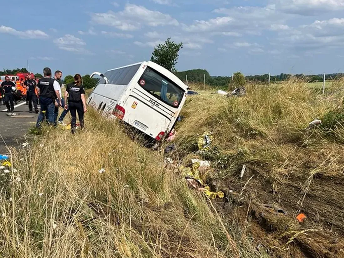 Accident sur l'A81