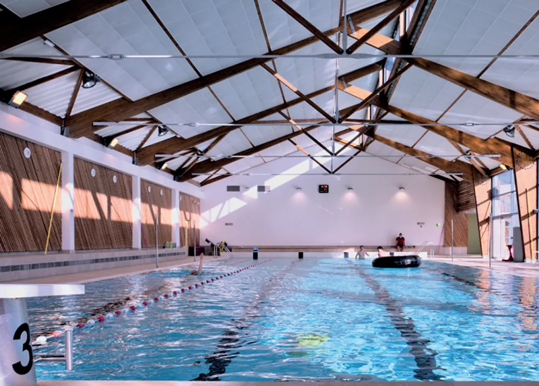 A Craon, le centre aquatique "L'Odyssée"
