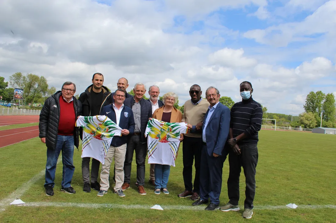 Les footballeurs de l'équipe du Mali séjourneront à Allonnes durant les JO de Paris 2024.