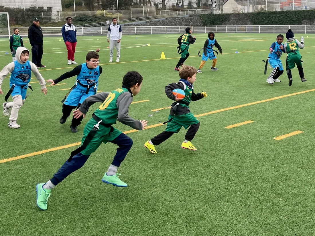 Le Mans : après-midi flag football au stade Auguste-Delaune 