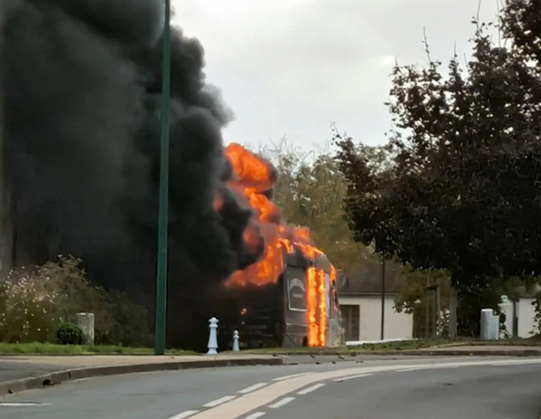 Incendie à Boulleret