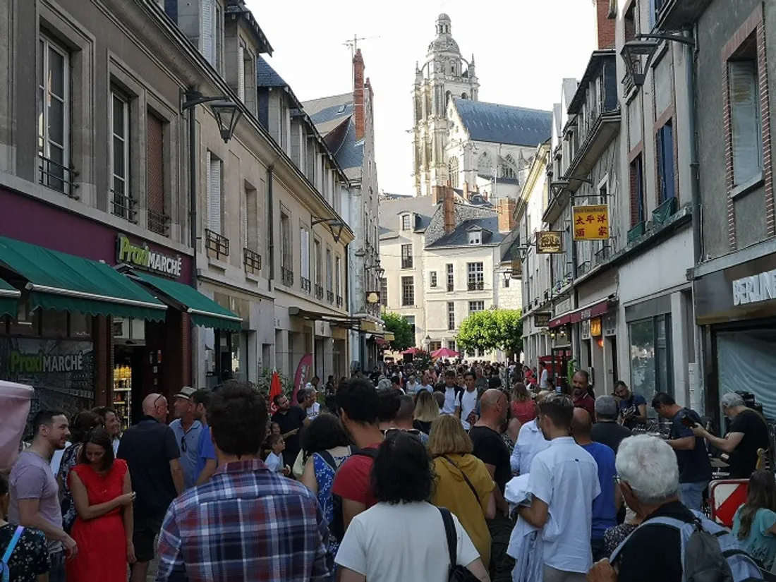 A Blois, en centre-ville