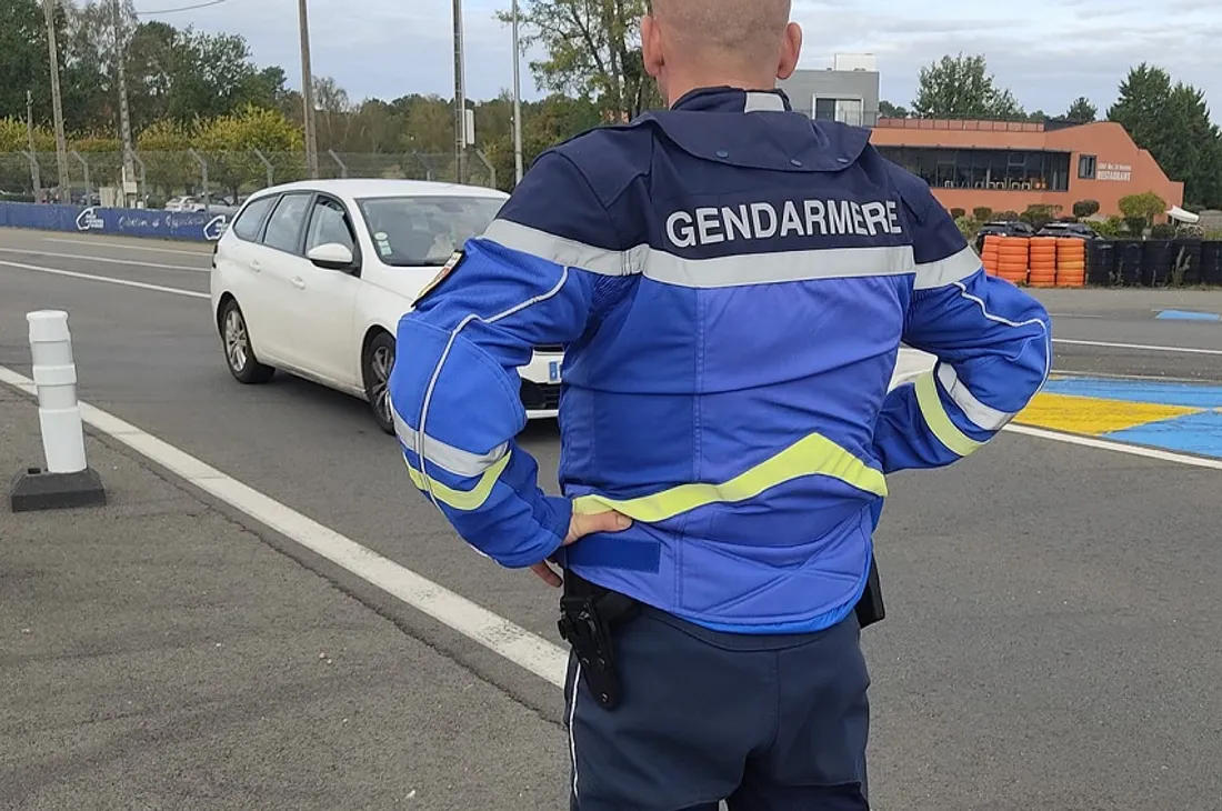 Les gendarmes, mobilisés le long des routes