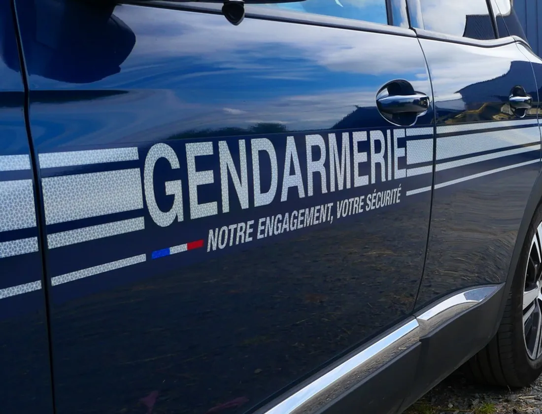 Une voiture de la gendarmerie, c'est d'ailleurs écrit dessus directement, on ne peut pas se tromper