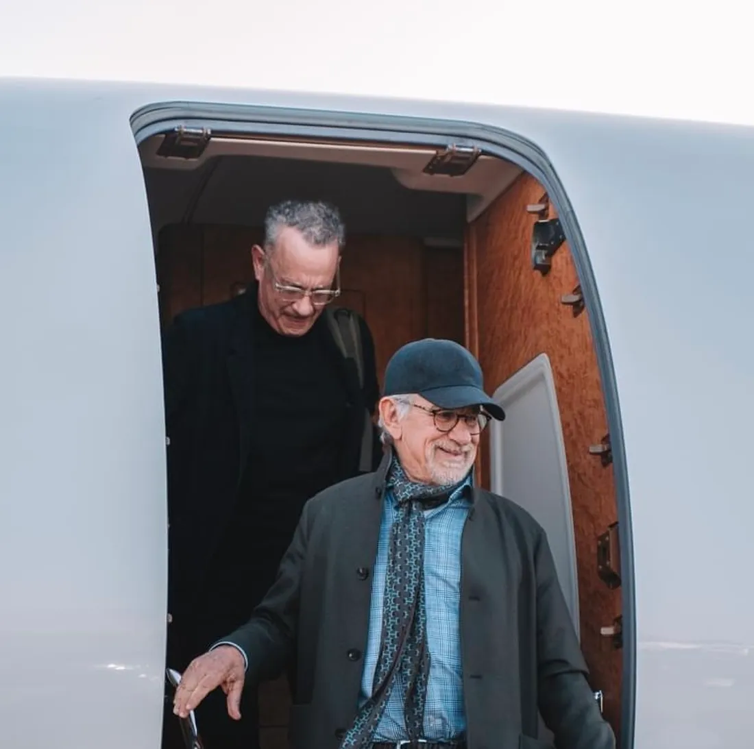 Hanks et Spielberg Caen