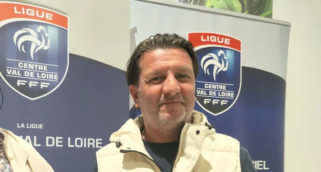 Xavier Dudoit, directeur sportif du SO Romorantin Football.