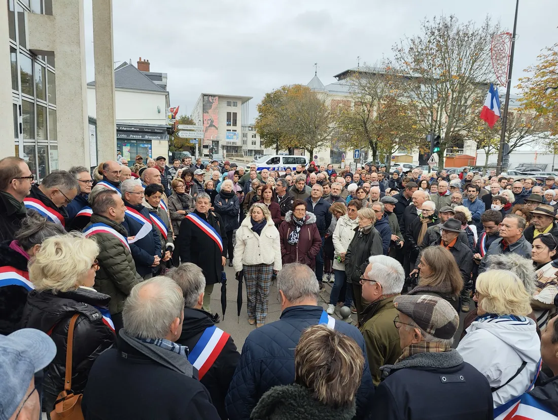 450 personnes se sont réunies à Blois ce dimanche 12 novembre.