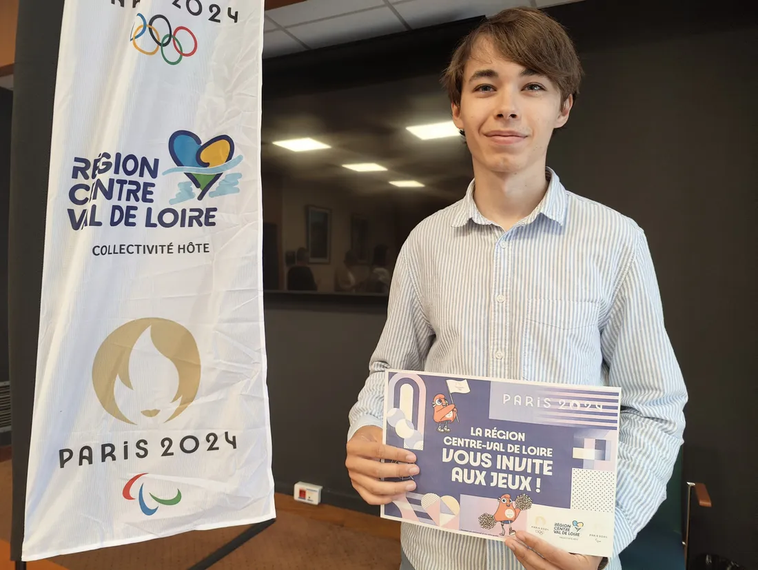 Raphaël Morio fait partie des 1 500 lycéens de la région qui verront des épreuves olympiques.