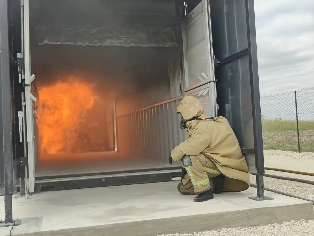Caisson feu